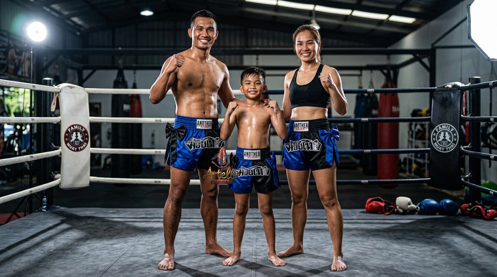 🥊 Muay Thai Shorts Kickboxing MMA Fight Shorts for Men Women Kids – Thai Boxing Training Gear, Breathable Quick Dry Martial Arts Combat Shorts