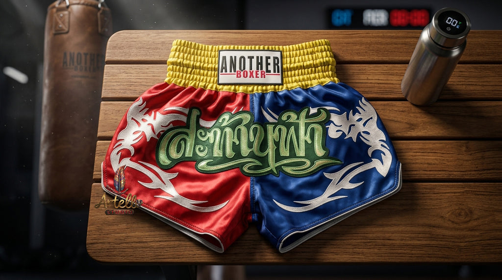 🥊 Muay Thai Shorts Kickboxing MMA Fight Shorts for Men Women Kids – Thai Boxing Training Gear, Breathable Quick Dry Martial Arts Combat Shorts