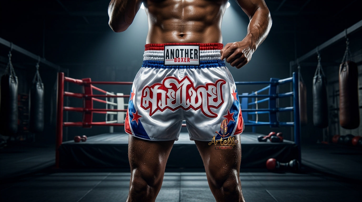 🥊 Muay Thai Shorts Kickboxing MMA Fight Shorts for Men Women Kids – Thai Boxing Training Gear, Breathable Quick Dry Martial Arts Combat Shorts