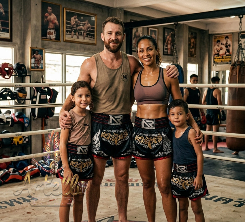 🥊 Muay Thai Shorts Premium Satin Thai Boxing Shorts – Kickboxing Fight Shorts for MMA Training | Combat Sports Gear for Men, Women & Kids