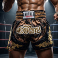 🥊 Muay Thai Shorts Kickboxing MMA Fight Shorts for Men Women Kids – Thai Boxing Training Gear, Breathable Quick Dry Martial Arts Combat Shorts
