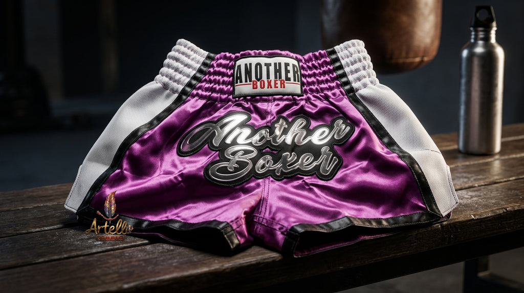 🥊 Muay Thai Shorts Kickboxing MMA Fight Shorts for Men Women Kids – Thai Boxing Training Gear, Breathable Quick Dry Martial Arts Combat Shorts