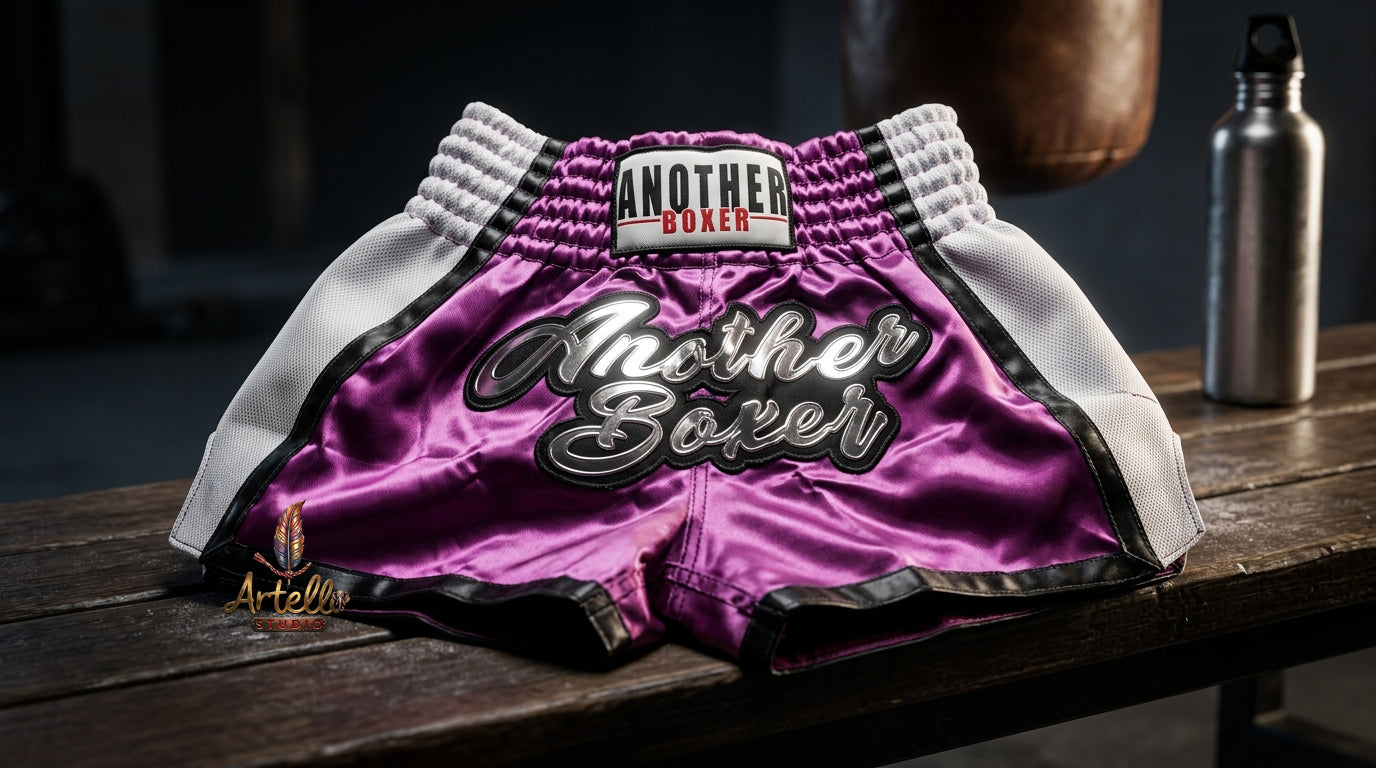 🥊 Muay Thai Shorts Kickboxing MMA Fight Shorts for Men Women Kids – Thai Boxing Training Gear, Breathable Quick Dry Martial Arts Combat Shorts