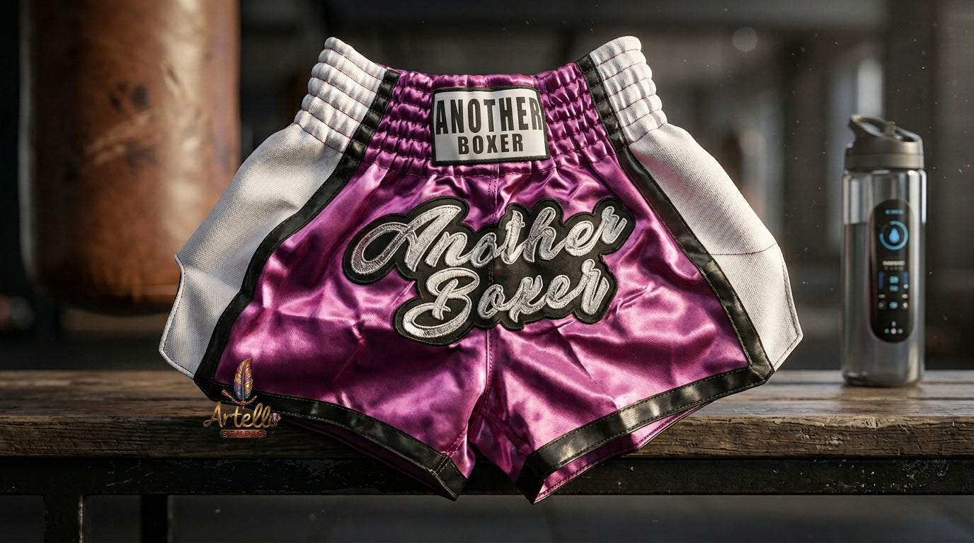🥊 Muay Thai Shorts Kickboxing MMA Fight Shorts for Men Women Kids – Thai Boxing Training Gear, Breathable Quick Dry Martial Arts Combat Shorts