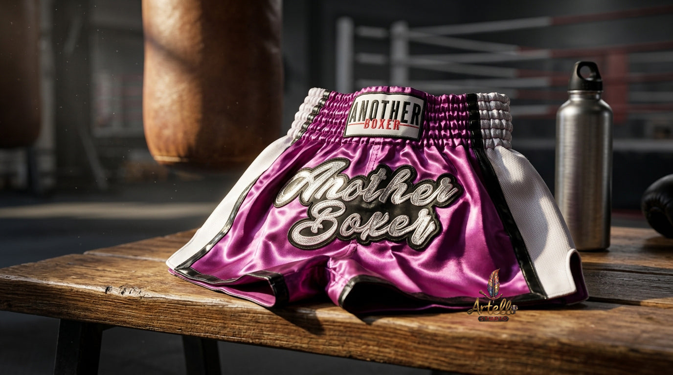 🥊 Muay Thai Shorts Kickboxing MMA Fight Shorts for Men Women Kids – Thai Boxing Training Gear, Breathable Quick Dry Martial Arts Combat Shorts