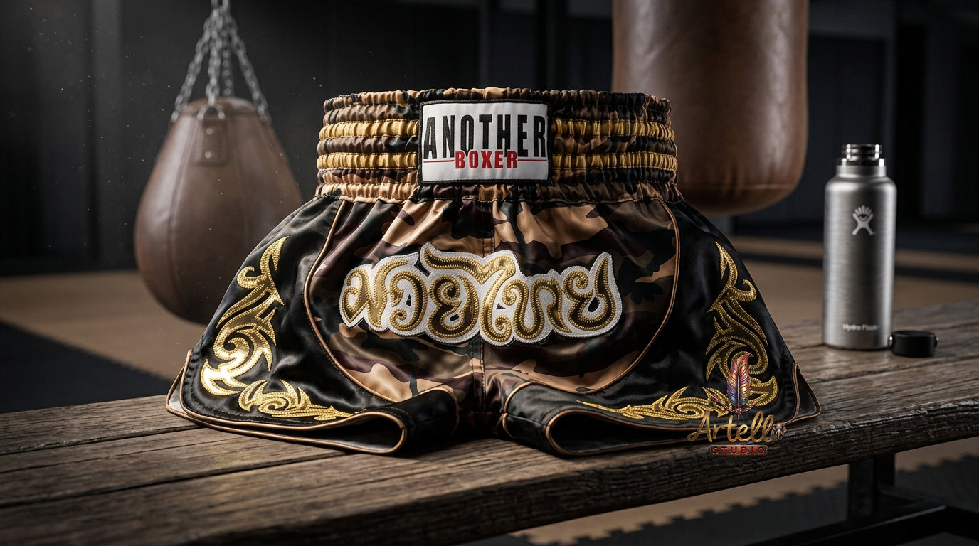 🥊 Muay Thai Shorts Kickboxing MMA Fight Shorts for Men Women Kids – Thai Boxing Training Gear, Breathable Quick Dry Martial Arts Combat Shorts