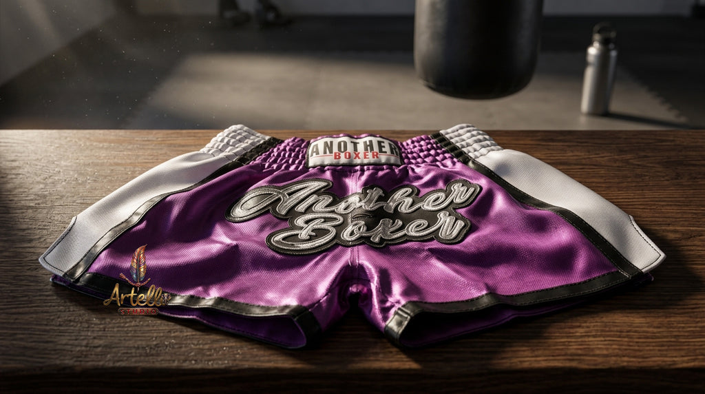 🥊 Muay Thai Shorts Kickboxing MMA Fight Shorts for Men Women Kids – Thai Boxing Training Gear, Breathable Quick Dry Martial Arts Combat Shorts
