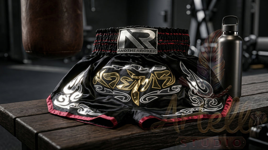 🥊 Muay Thai Shorts Premium Satin Thai Boxing Shorts – Kickboxing Fight Shorts for MMA Training | Combat Sports Gear for Men, Women & Kids