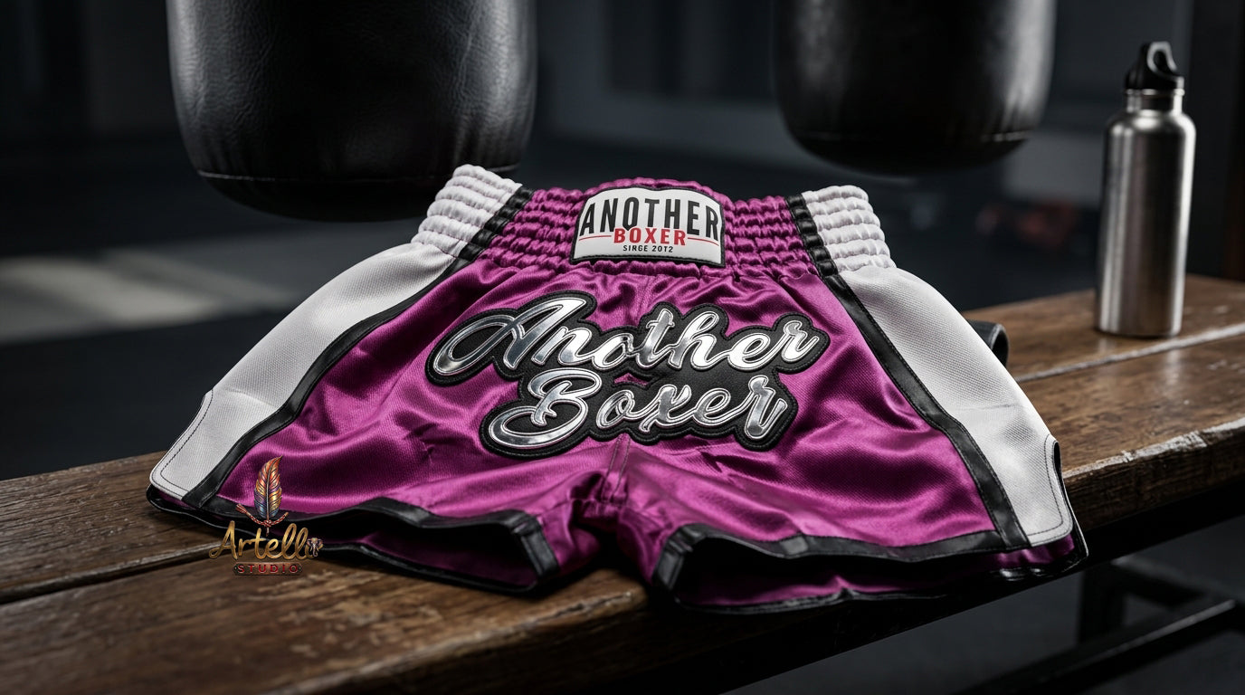 🥊 Muay Thai Shorts Kickboxing MMA Fight Shorts for Men Women Kids – Thai Boxing Training Gear, Breathable Quick Dry Martial Arts Combat Shorts