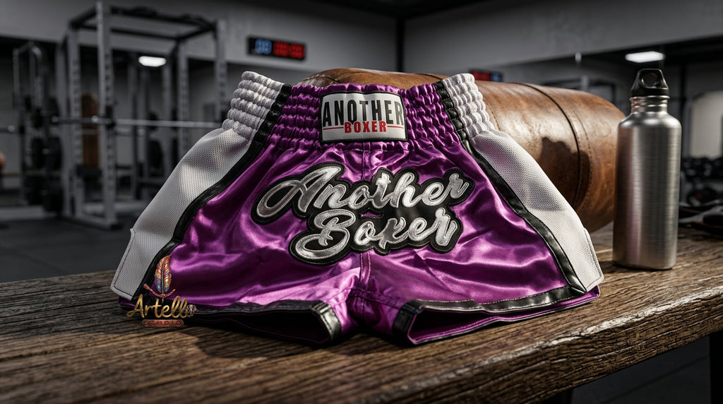 🥊 Muay Thai Shorts Kickboxing MMA Fight Shorts for Men Women Kids – Thai Boxing Training Gear, Breathable Quick Dry Martial Arts Combat Shorts