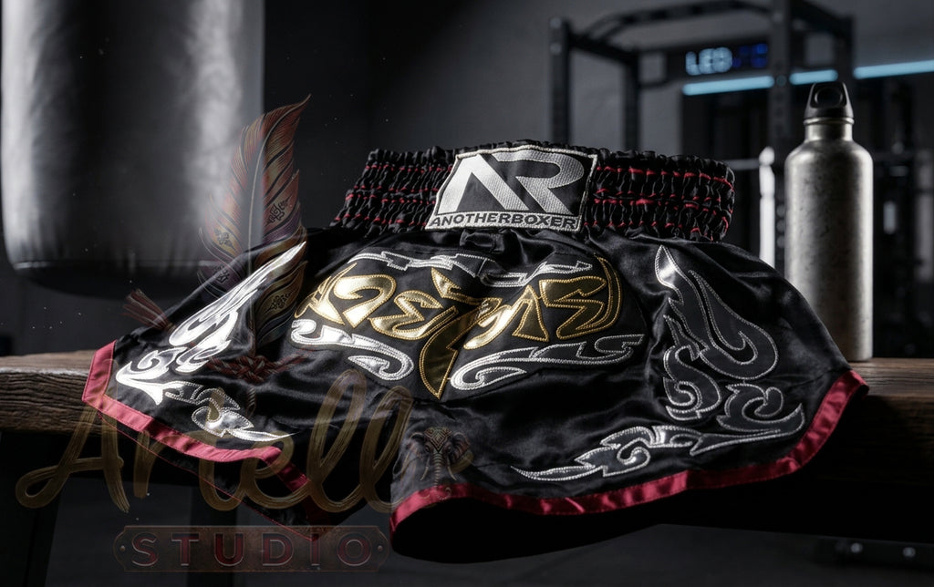 🥊 Muay Thai Shorts Premium Satin Thai Boxing Shorts – Kickboxing Fight Shorts for MMA Training | Combat Sports Gear for Men, Women & Kids