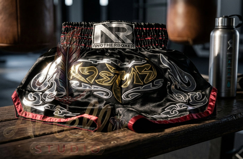 🥊 Muay Thai Shorts Premium Satin Thai Boxing Shorts – Kickboxing Fight Shorts for MMA Training | Combat Sports Gear for Men, Women & Kids