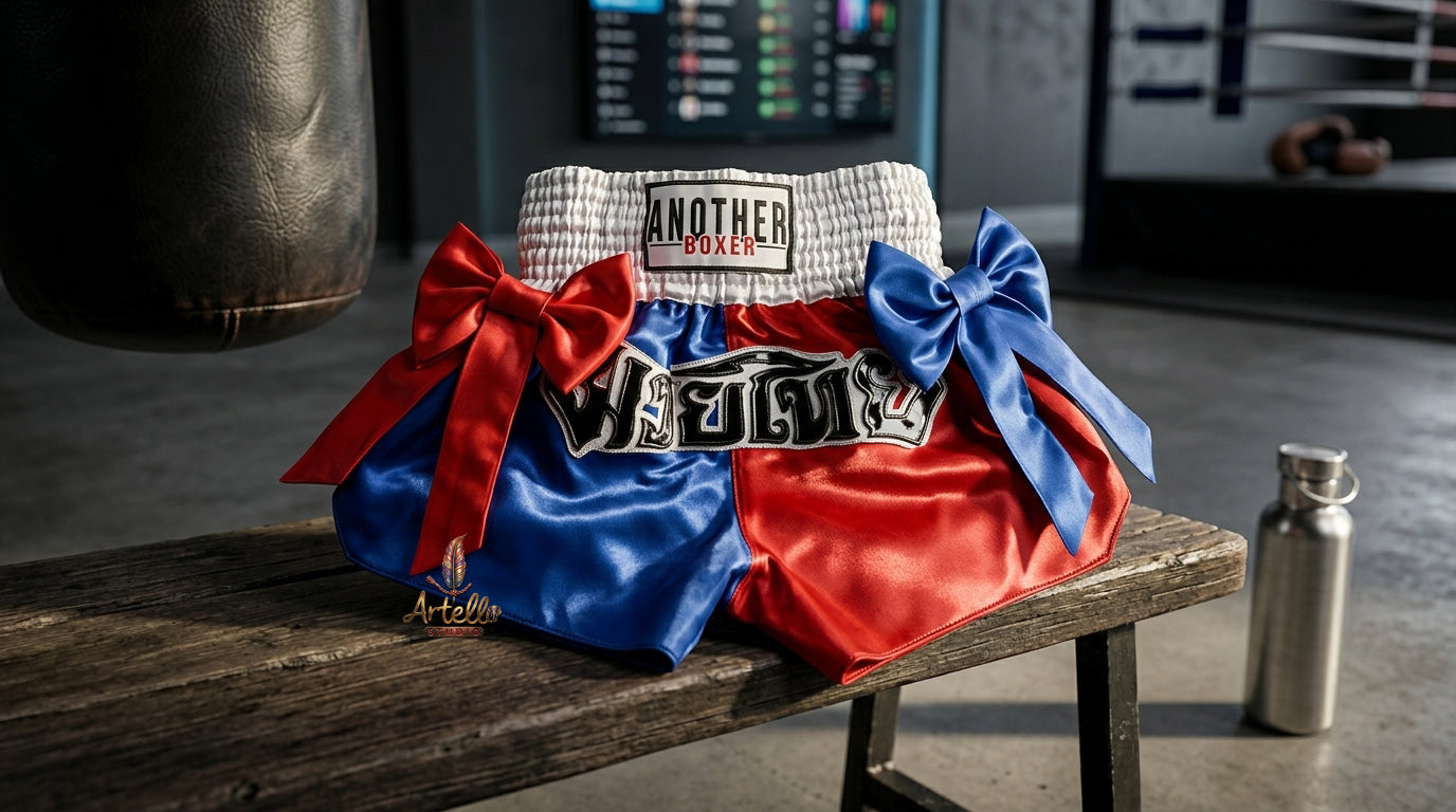 🥊 Muay Thai Shorts Kickboxing MMA Fight Shorts for Men Women Kids – Thai Boxing Training Gear, Breathable Quick Dry Martial Arts Combat Shorts