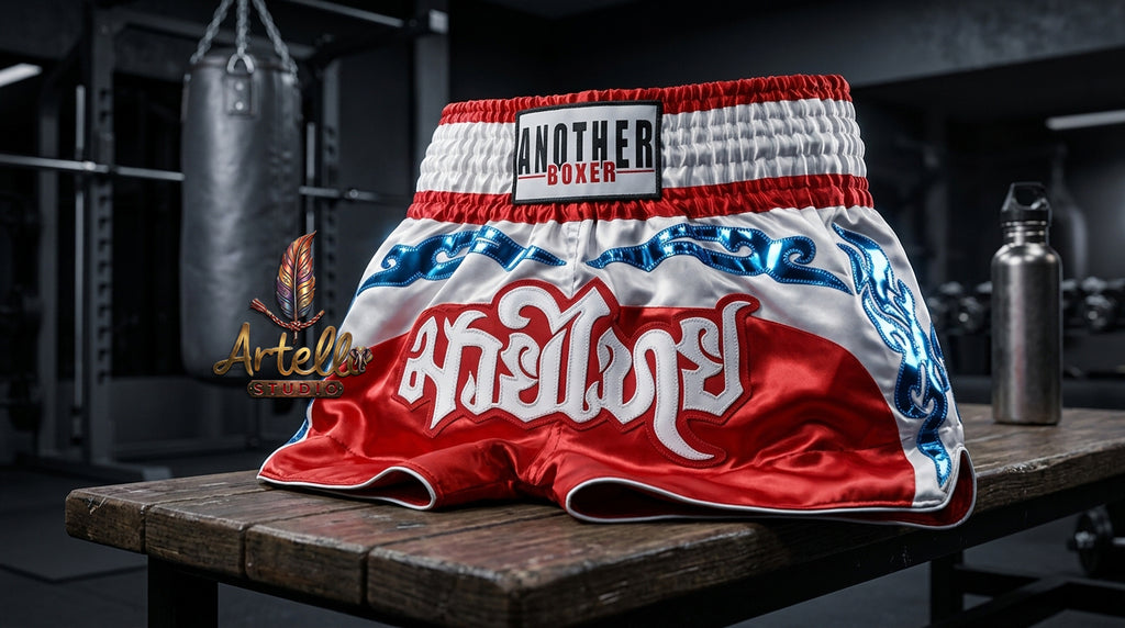 🥊 Muay Thai Shorts Premium Satin Thai Boxing Shorts – Kickboxing Fight Shorts for MMA Training | Combat Sports Gear for Men, Women & Kids