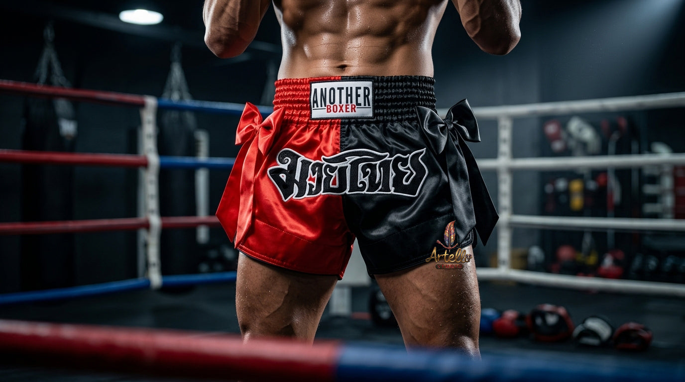 🥊 Muay Thai Shorts Kickboxing MMA Fight Shorts for Men Women Kids – Thai Boxing Training Gear, Breathable Quick Dry Martial Arts Combat Shorts
