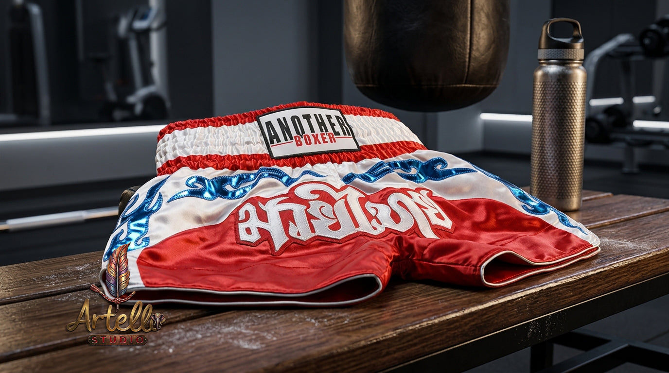 🥊 Muay Thai Shorts Premium Satin Thai Boxing Shorts – Kickboxing Fight Shorts for MMA Training | Combat Sports Gear for Men, Women & Kids