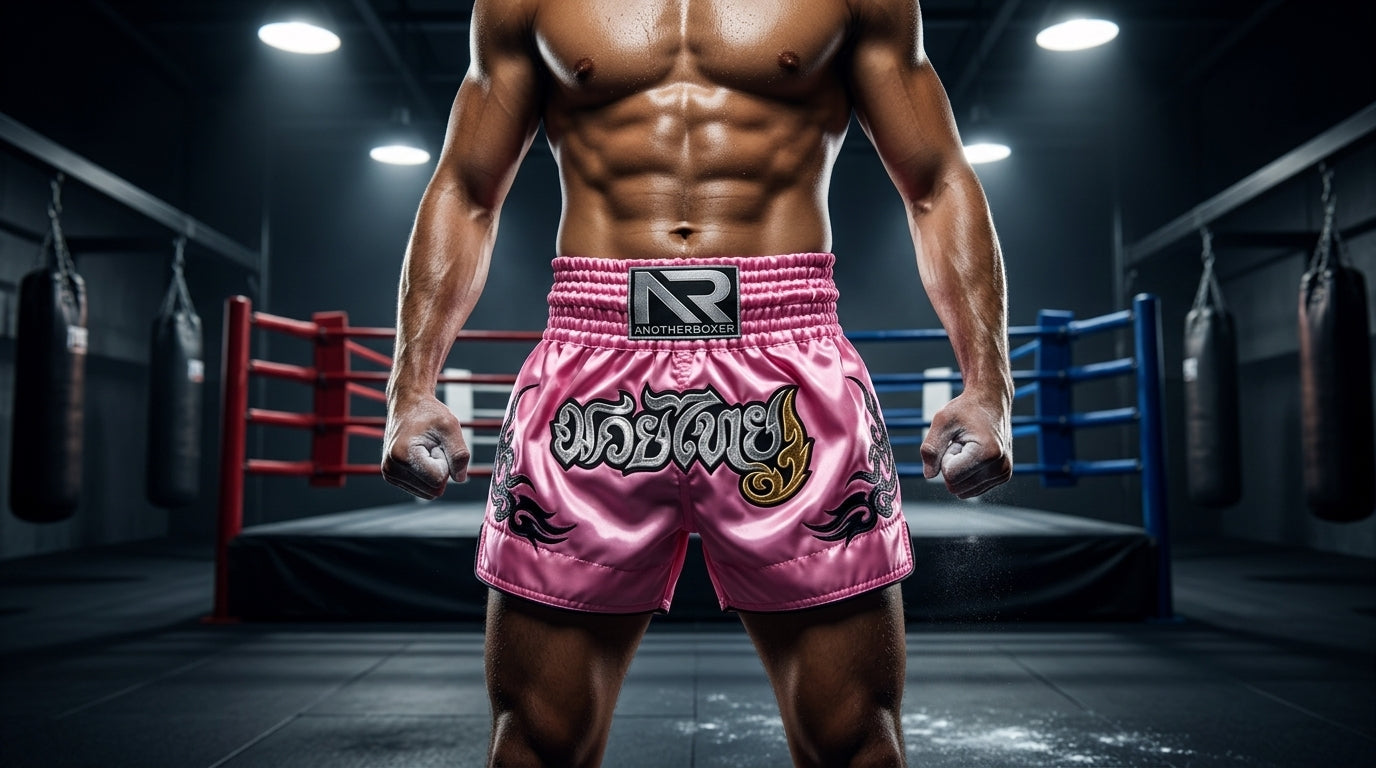 🥊 Muay Thai Shorts Kickboxing MMA Fight Shorts for Men Women Kids – Thai Boxing Training Gear, Breathable Quick Dry Martial Arts Combat Shorts