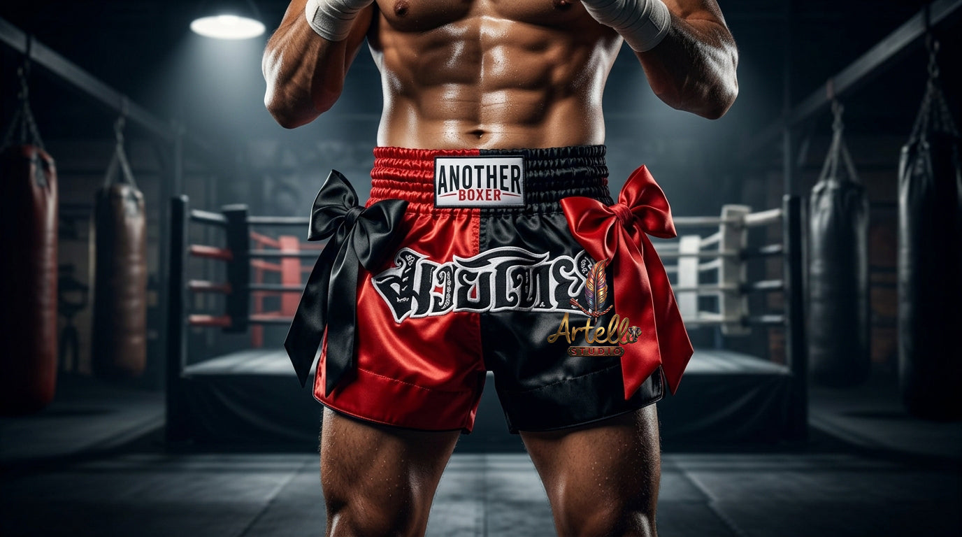🥊 Muay Thai Shorts Kickboxing MMA Fight Shorts for Men Women Kids – Thai Boxing Training Gear, Breathable Quick Dry Martial Arts Combat Shorts