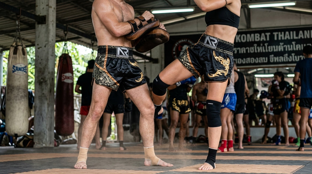 🥊 Muay Thai Shorts Premium Satin Thai Boxing Shorts – Kickboxing Fight Shorts for MMA Training | Combat Sports Gear for Men, Women & Kids