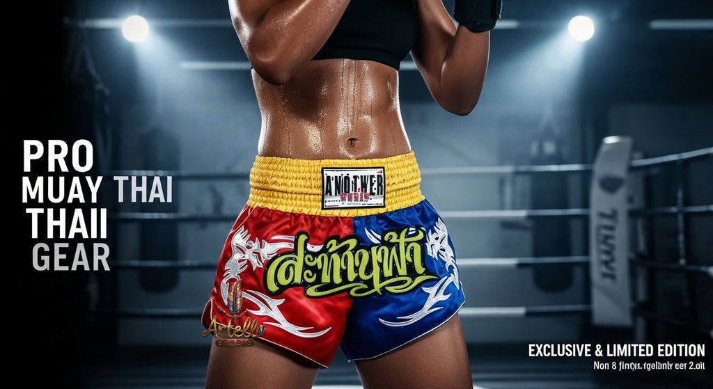 🥊 Muay Thai Shorts Kickboxing MMA Fight Shorts for Men Women Kids – Thai Boxing Training Gear, Breathable Quick Dry Martial Arts Combat Shorts