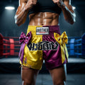 🥊 Muay Thai Shorts Kickboxing MMA Fight Shorts for Men Women Kids – Thai Boxing Training Gear, Breathable Quick Dry Martial Arts Combat Shorts