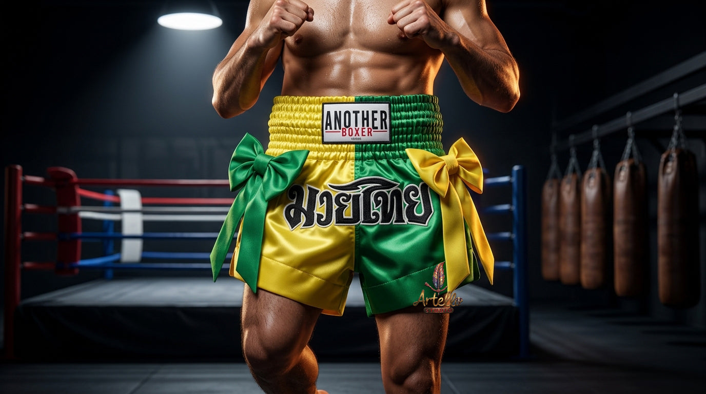 🥊 Muay Thai Shorts Kickboxing MMA Fight Shorts for Men Women Kids – Thai Boxing Training Gear, Breathable Quick Dry Martial Arts Combat Shorts