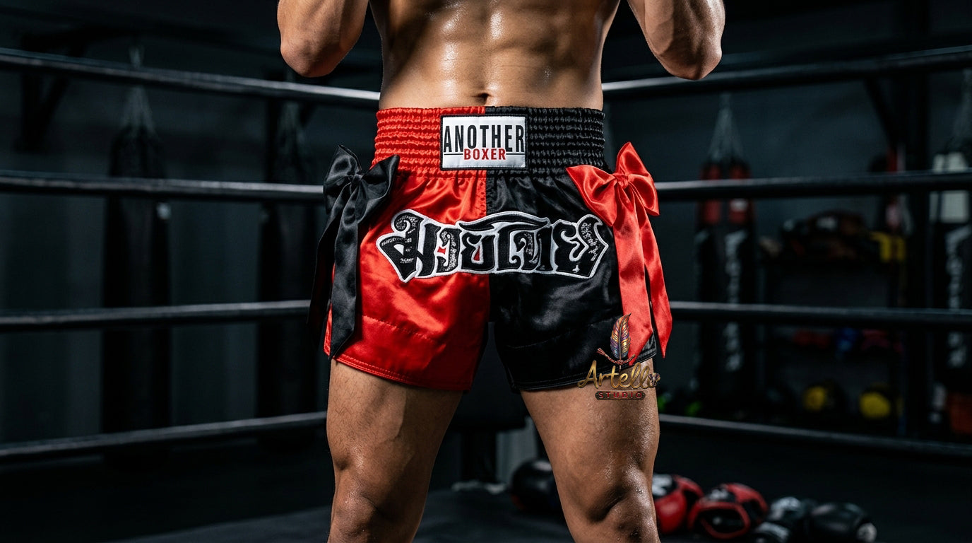 🥊 Muay Thai Shorts Kickboxing MMA Fight Shorts for Men Women Kids – Thai Boxing Training Gear, Breathable Quick Dry Martial Arts Combat Shorts
