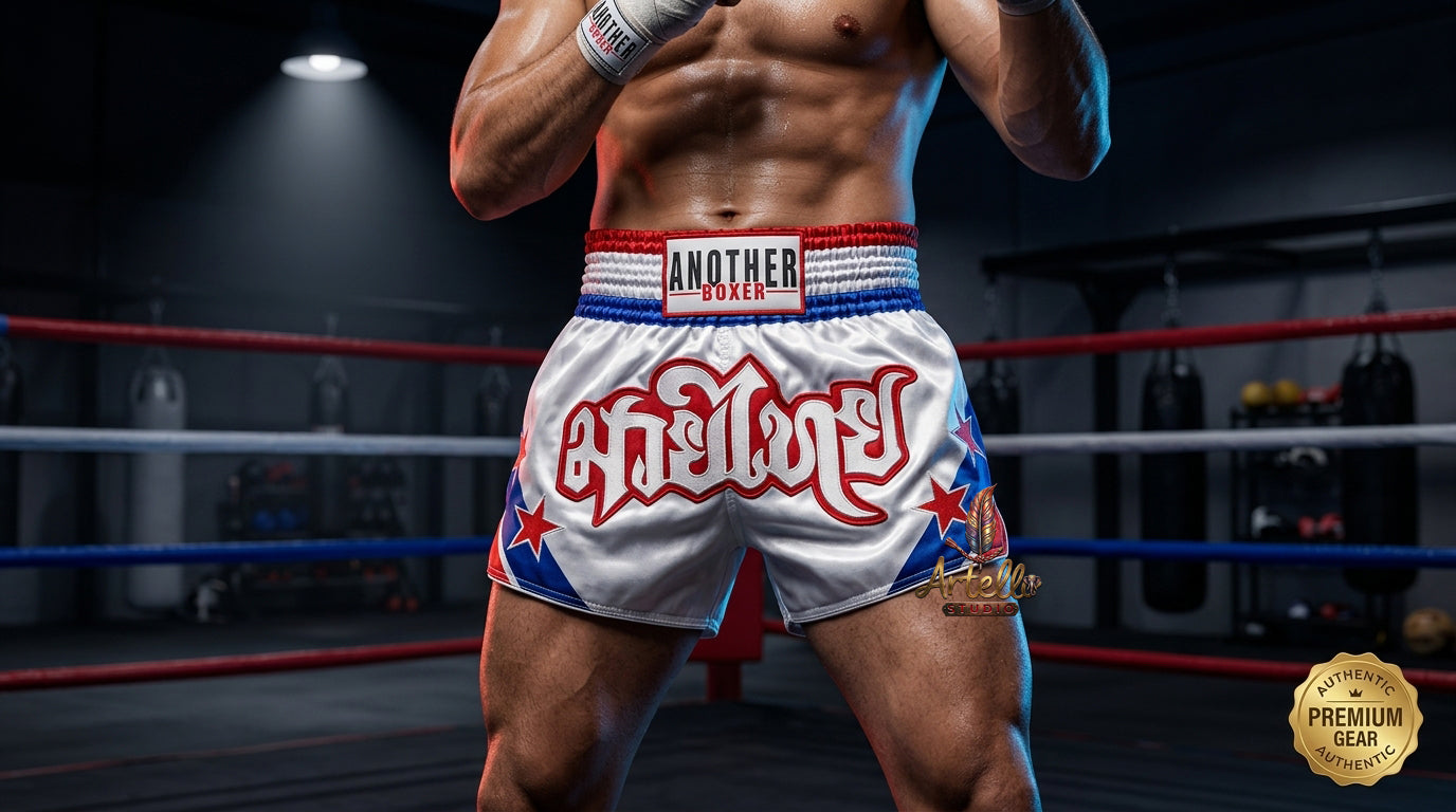 🥊 Muay Thai Shorts Kickboxing MMA Fight Shorts for Men Women Kids – Thai Boxing Training Gear, Breathable Quick Dry Martial Arts Combat Shorts