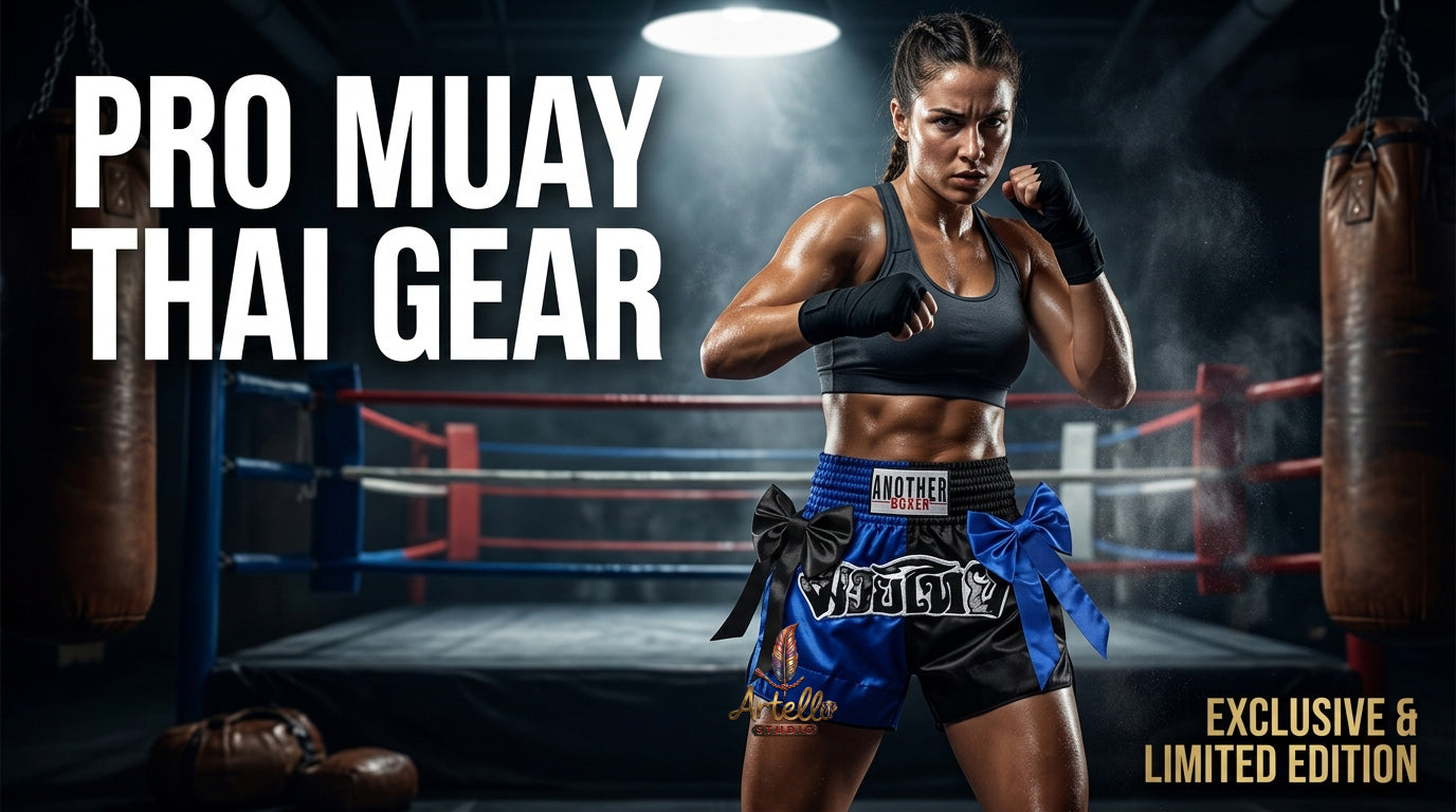 🥊 Muay Thai Shorts Kickboxing MMA Fight Shorts for Men Women Kids – Thai Boxing Training Gear, Breathable Quick Dry Martial Arts Combat Shorts