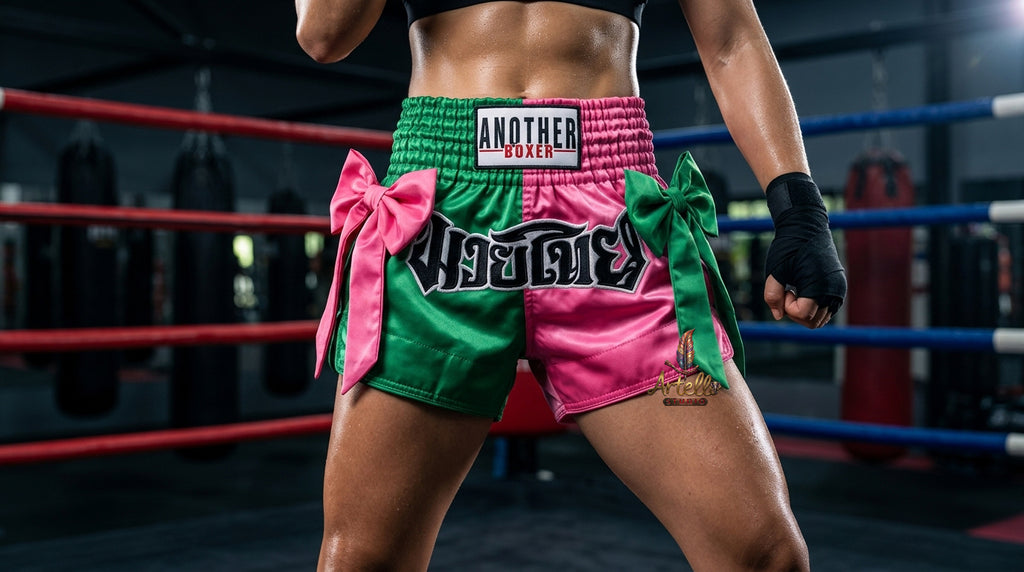 🥊 Muay Thai Shorts Kickboxing MMA Fight Shorts for Men Women Kids – Thai Boxing Training Gear, Breathable Quick Dry Martial Arts Combat Shorts