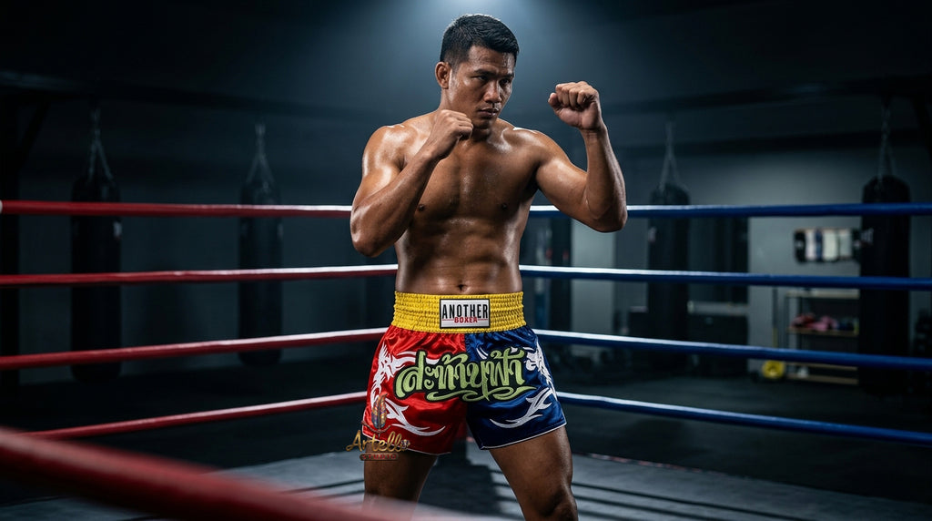 🥊 Muay Thai Shorts Kickboxing MMA Fight Shorts for Men Women Kids – Thai Boxing Training Gear, Breathable Quick Dry Martial Arts Combat Shorts