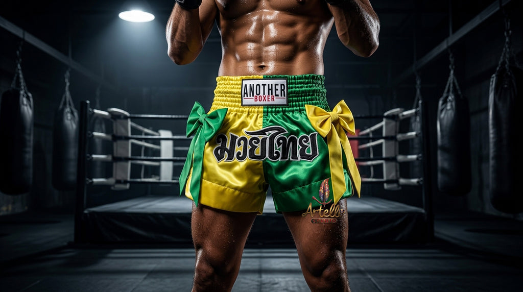 🥊 Muay Thai Shorts Kickboxing MMA Fight Shorts for Men Women Kids – Thai Boxing Training Gear, Breathable Quick Dry Martial Arts Combat Shorts