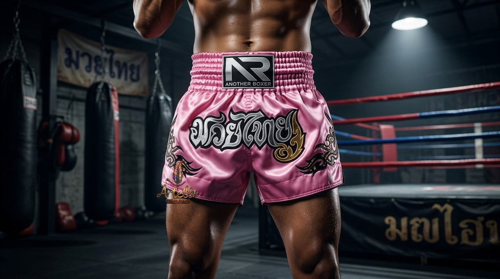 🥊 Muay Thai Shorts Kickboxing MMA Fight Shorts for Men Women Kids – Thai Boxing Training Gear, Breathable Quick Dry Martial Arts Combat Shorts