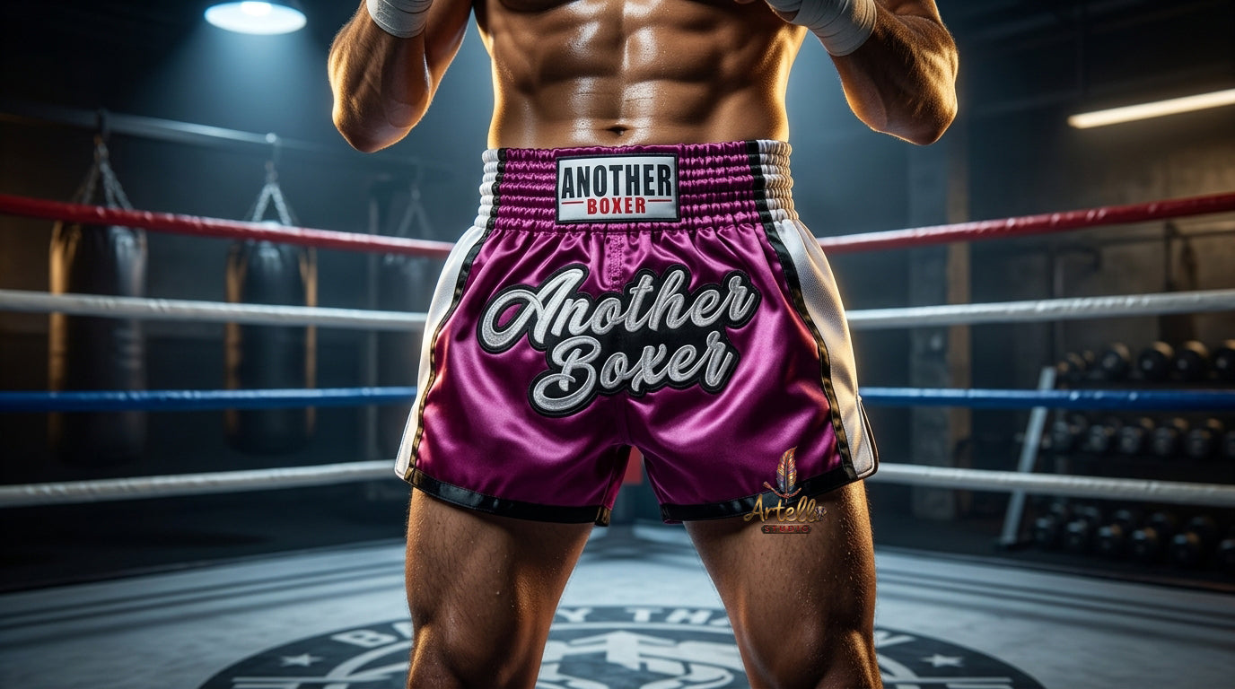 🥊 Muay Thai Shorts Kickboxing MMA Fight Shorts for Men Women Kids – Thai Boxing Training Gear, Breathable Quick Dry Martial Arts Combat Shorts