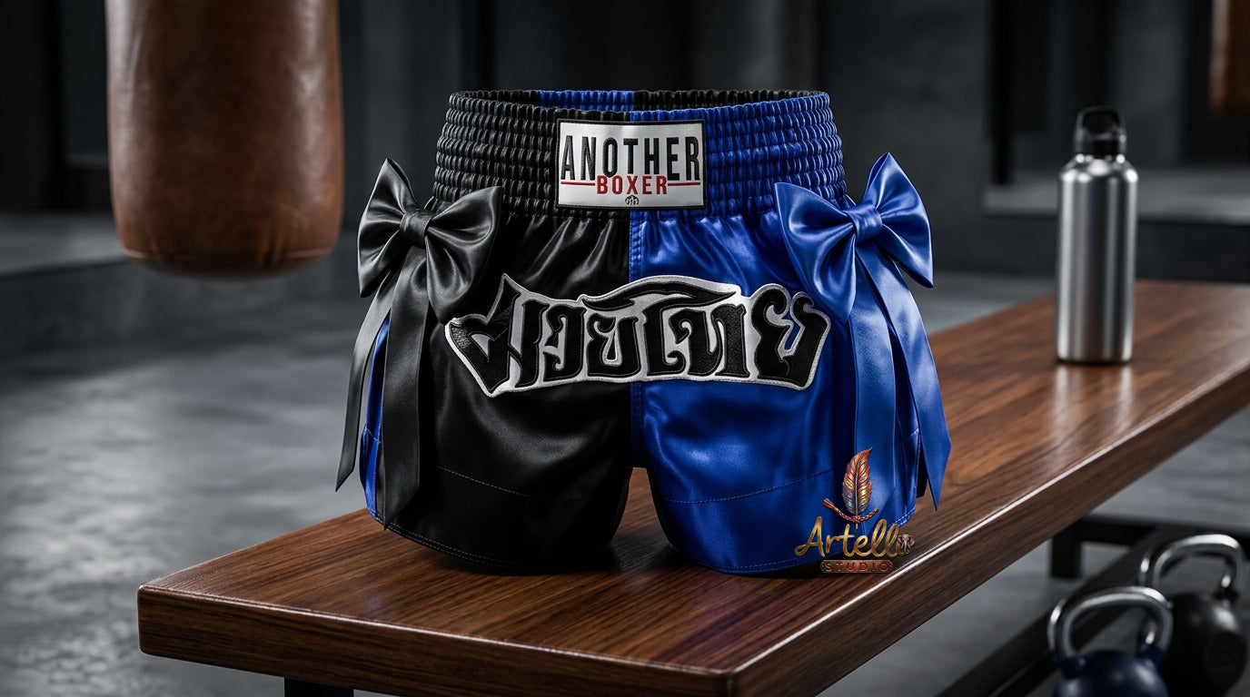🥊 Muay Thai Shorts Kickboxing MMA Fight Shorts for Men Women Kids – Thai Boxing Training Gear, Breathable Quick Dry Martial Arts Combat Shorts