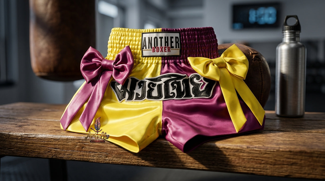 🥊 Muay Thai Shorts Kickboxing MMA Fight Shorts for Men Women Kids – Thai Boxing Training Gear, Breathable Quick Dry Martial Arts Combat Shorts