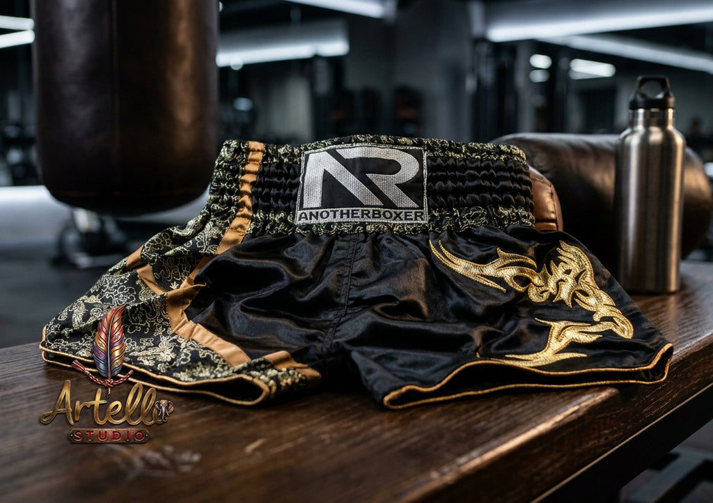 🥊 Muay Thai Shorts Premium Satin Thai Boxing Shorts – Kickboxing Fight Shorts for MMA Training | Combat Sports Gear for Men, Women & Kids