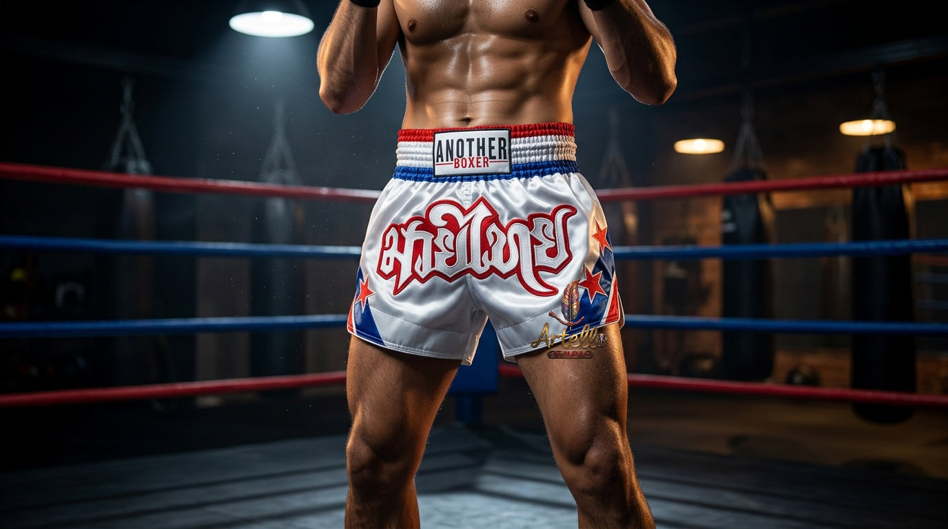 🥊 Muay Thai Shorts Kickboxing MMA Fight Shorts for Men Women Kids – Thai Boxing Training Gear, Breathable Quick Dry Martial Arts Combat Shorts