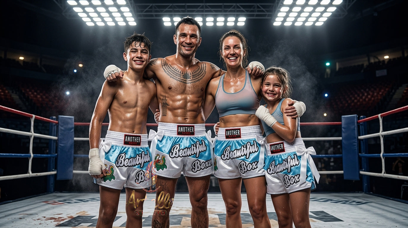 🥊 Muay Thai Shorts Kickboxing MMA Fight Shorts for Men Women Kids – Thai Boxing Training Gear, Breathable Quick Dry Martial Arts Combat Shorts