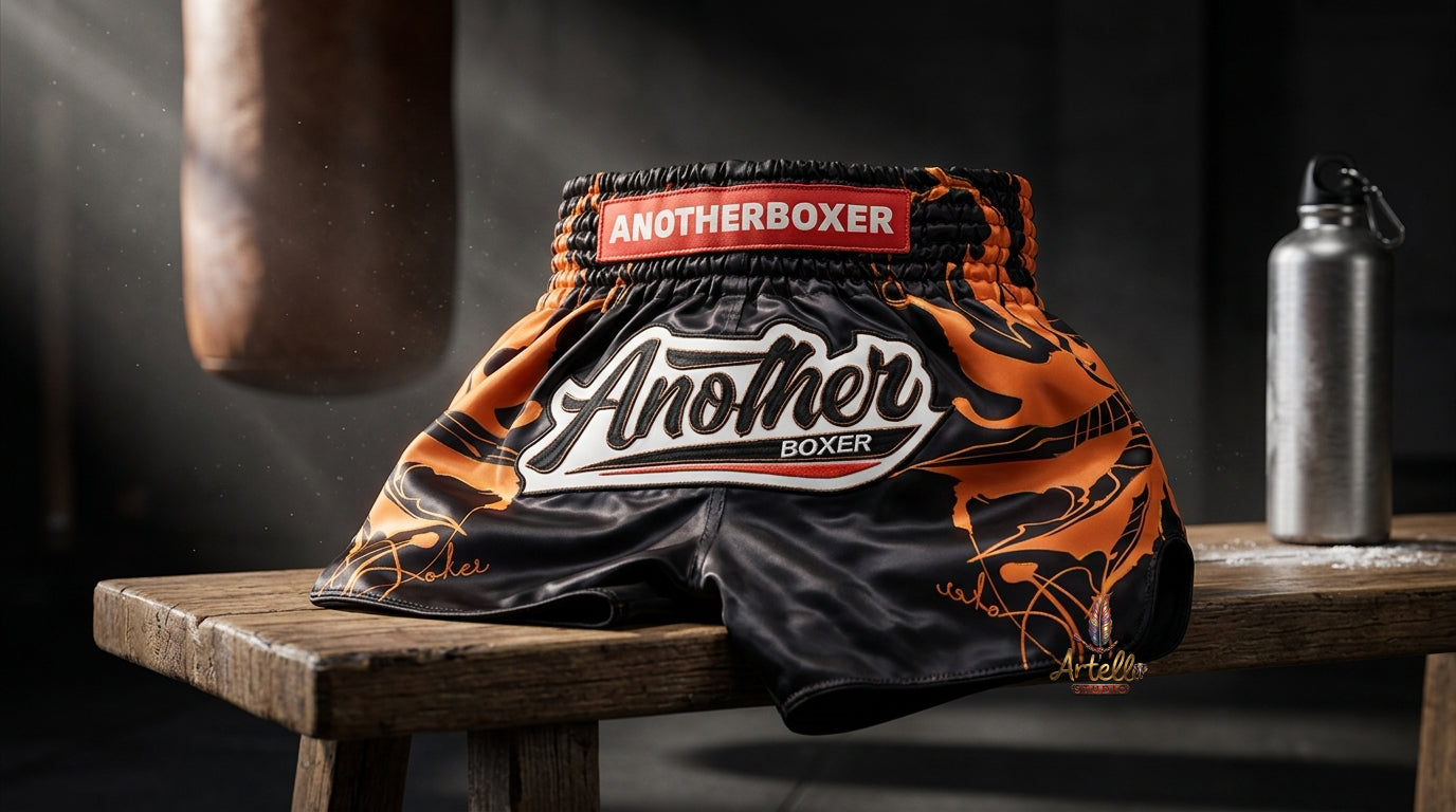 🥊 Muay Thai Shorts Kickboxing MMA Fight Shorts for Men Women Kids – Thai Boxing Training Gear, Breathable Quick Dry Martial Arts Combat Shorts