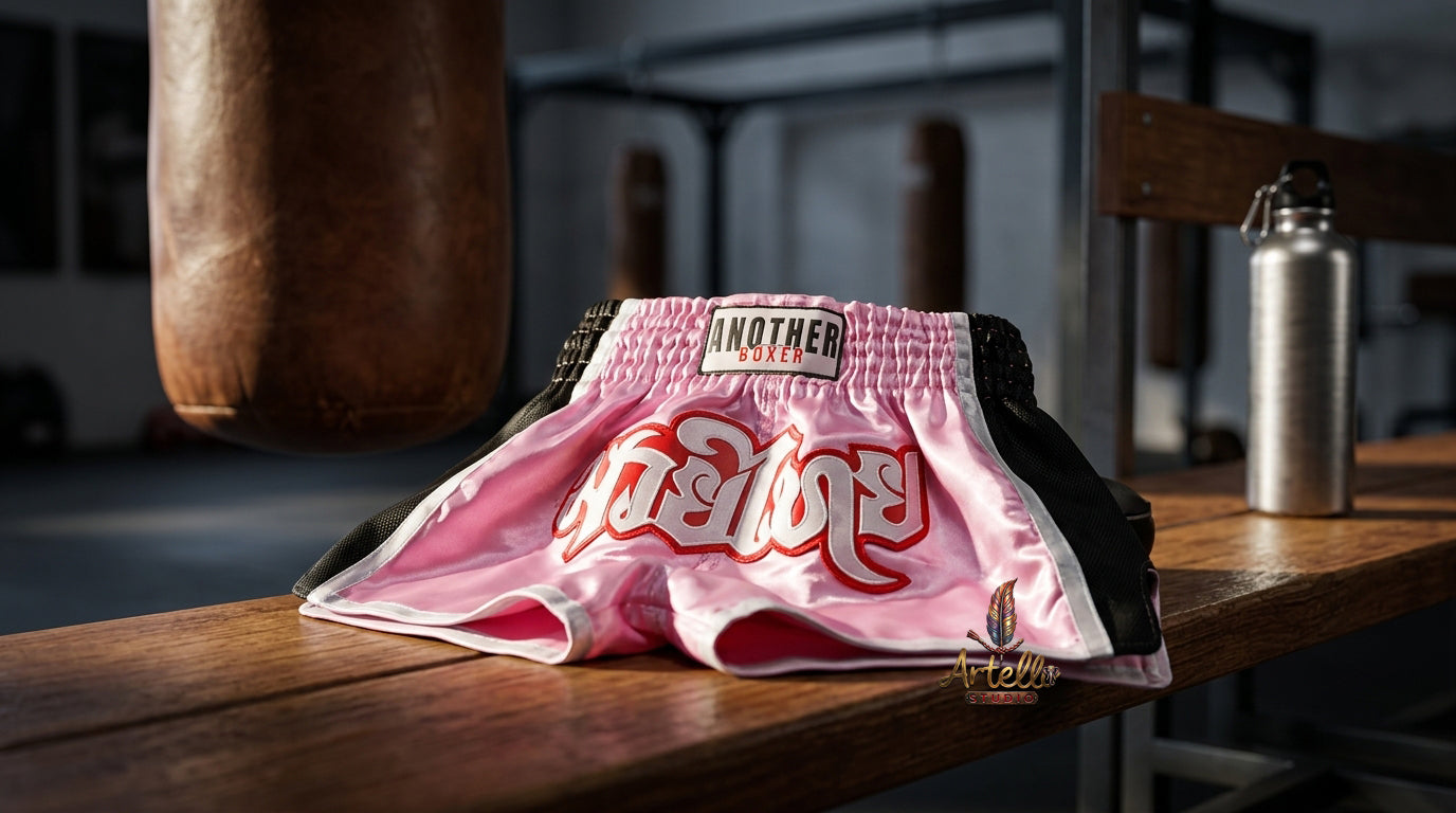 🥊 Muay Thai Shorts Kickboxing MMA Fight Shorts for Men Women Kids – Thai Boxing Training Gear, Breathable Quick Dry Martial Arts Combat Shorts
