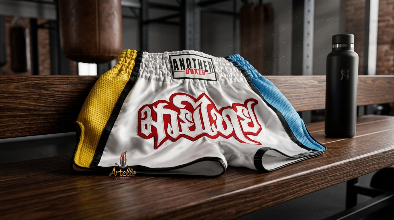 🥊 Muay Thai Shorts Kickboxing MMA Fight Shorts for Men Women Kids – Thai Boxing Training Gear, Breathable Quick Dry Martial Arts Combat Shorts