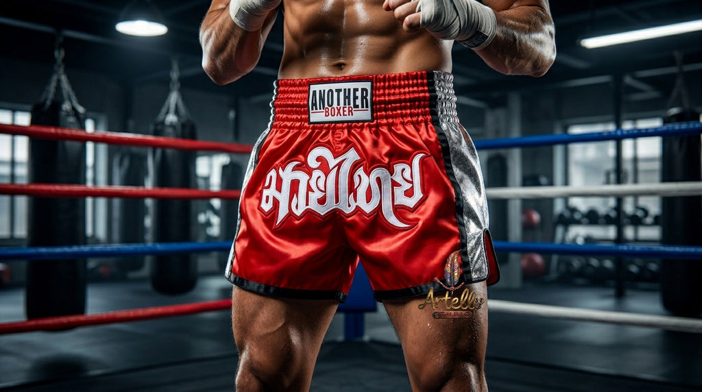 🥊 Muay Thai Shorts Kickboxing MMA Fight Shorts for Men Women Kids – Thai Boxing Training Gear, Breathable Quick Dry Martial Arts Combat Shorts
