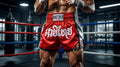 🥊 Muay Thai Shorts Kickboxing MMA Fight Shorts for Men Women Kids – Thai Boxing Training Gear, Breathable Quick Dry Martial Arts Combat Shorts