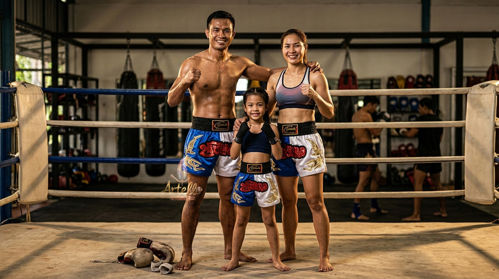 🥊 Muay Thai Shorts Kickboxing MMA Fight Shorts for Men Women Kids – Thai Boxing Training Gear, Breathable Quick Dry Martial Arts Combat Shorts