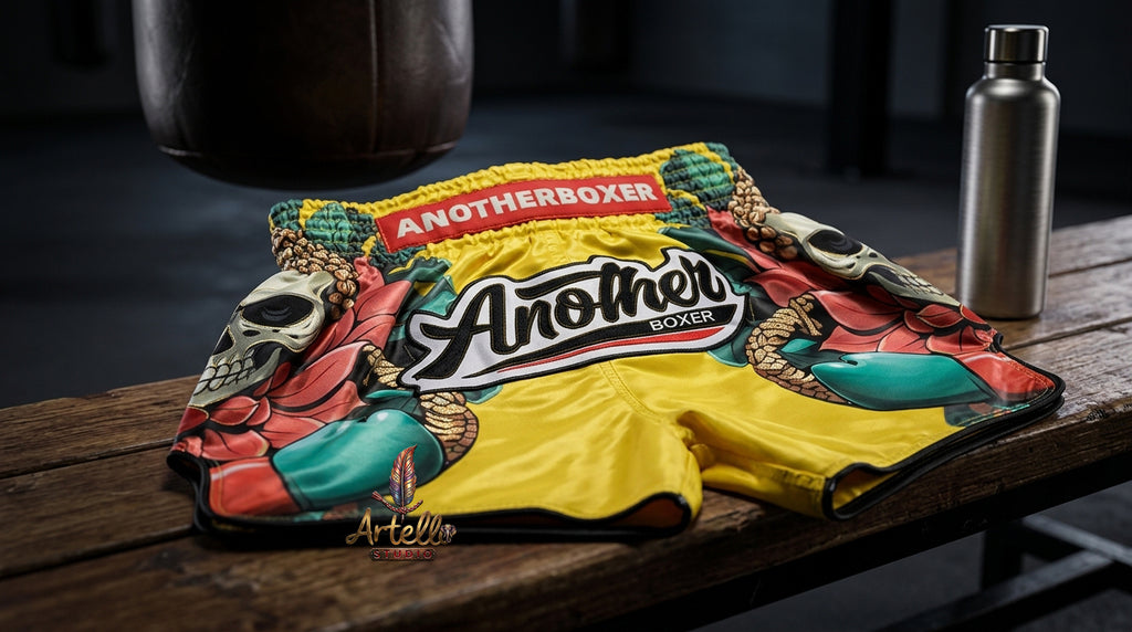 🥊 Muay Thai Shorts Kickboxing MMA Fight Shorts for Men Women Kids – Thai Boxing Training Gear, Breathable Quick Dry Martial Arts Combat Shorts