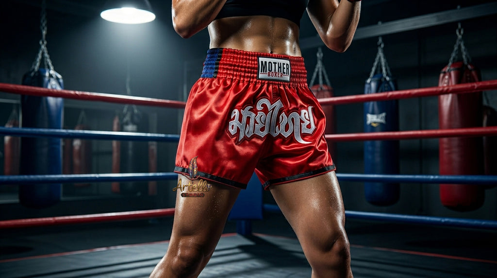 🥊 Muay Thai Shorts Kickboxing MMA Fight Shorts for Men Women Kids – Thai Boxing Training Gear, Breathable Quick Dry Martial Arts Combat Shorts
