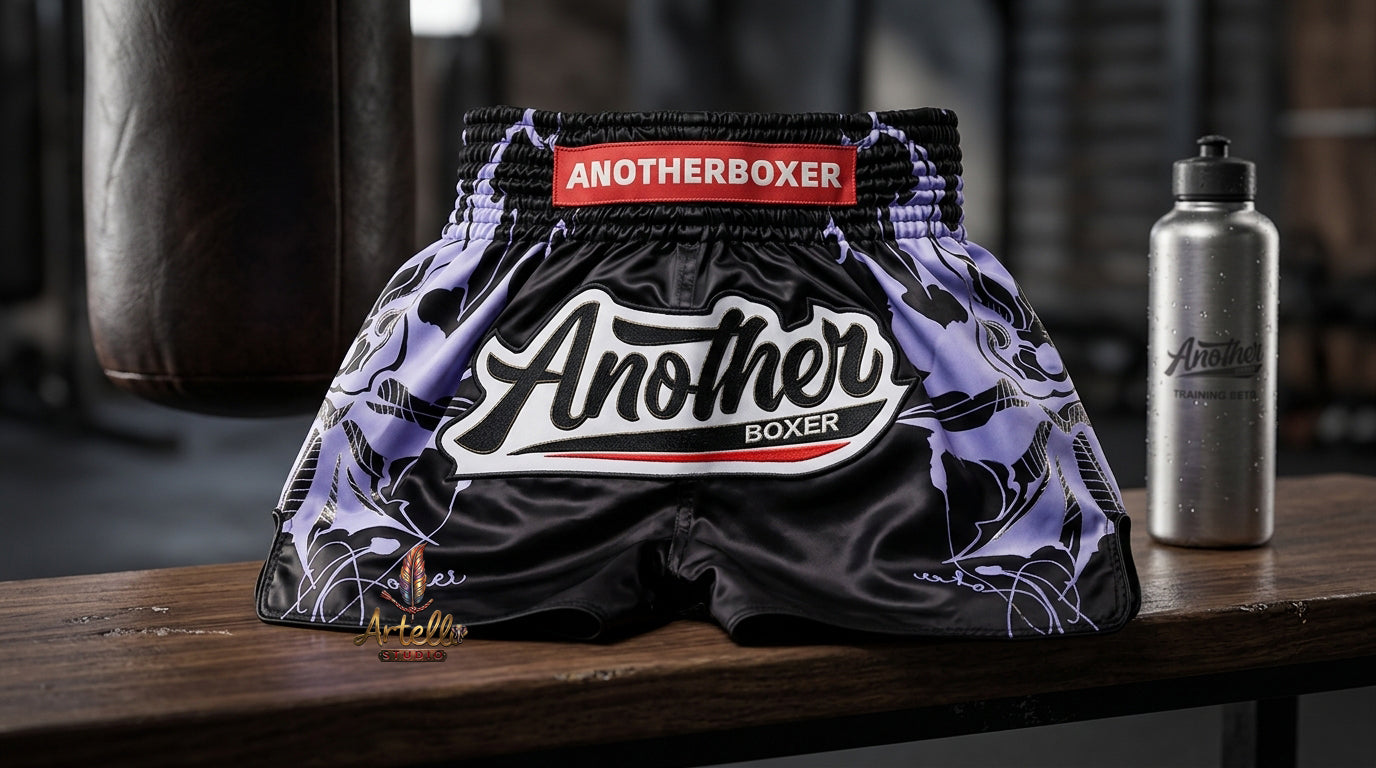 🥊 Muay Thai Shorts Kickboxing MMA Fight Shorts for Men Women Kids – Thai Boxing Training Gear, Breathable Quick Dry Martial Arts Combat Shorts