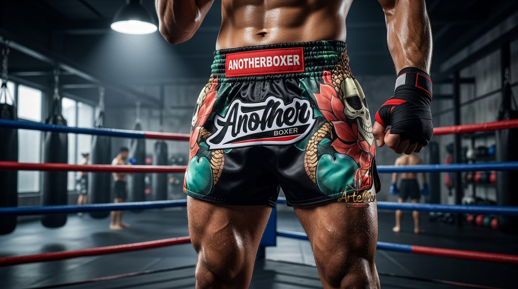 🥊 Muay Thai Shorts Kickboxing MMA Fight Shorts for Men Women Kids – Thai Boxing Training Gear, Breathable Quick Dry Martial Arts Combat Shorts