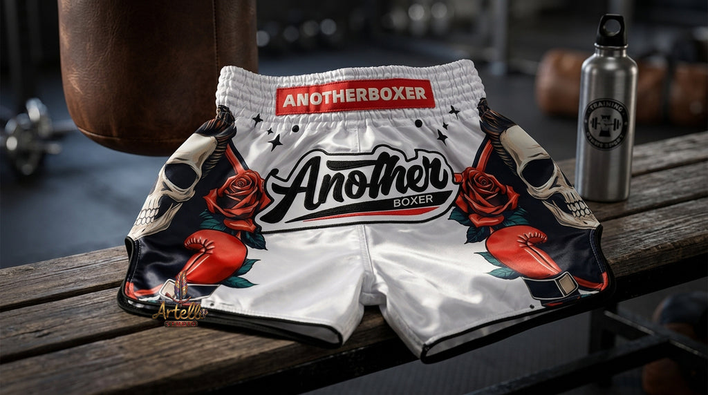 🥊 Muay Thai Shorts Kickboxing MMA Fight Shorts for Men Women Kids – Thai Boxing Training Gear, Breathable Quick Dry Martial Arts Combat Shorts